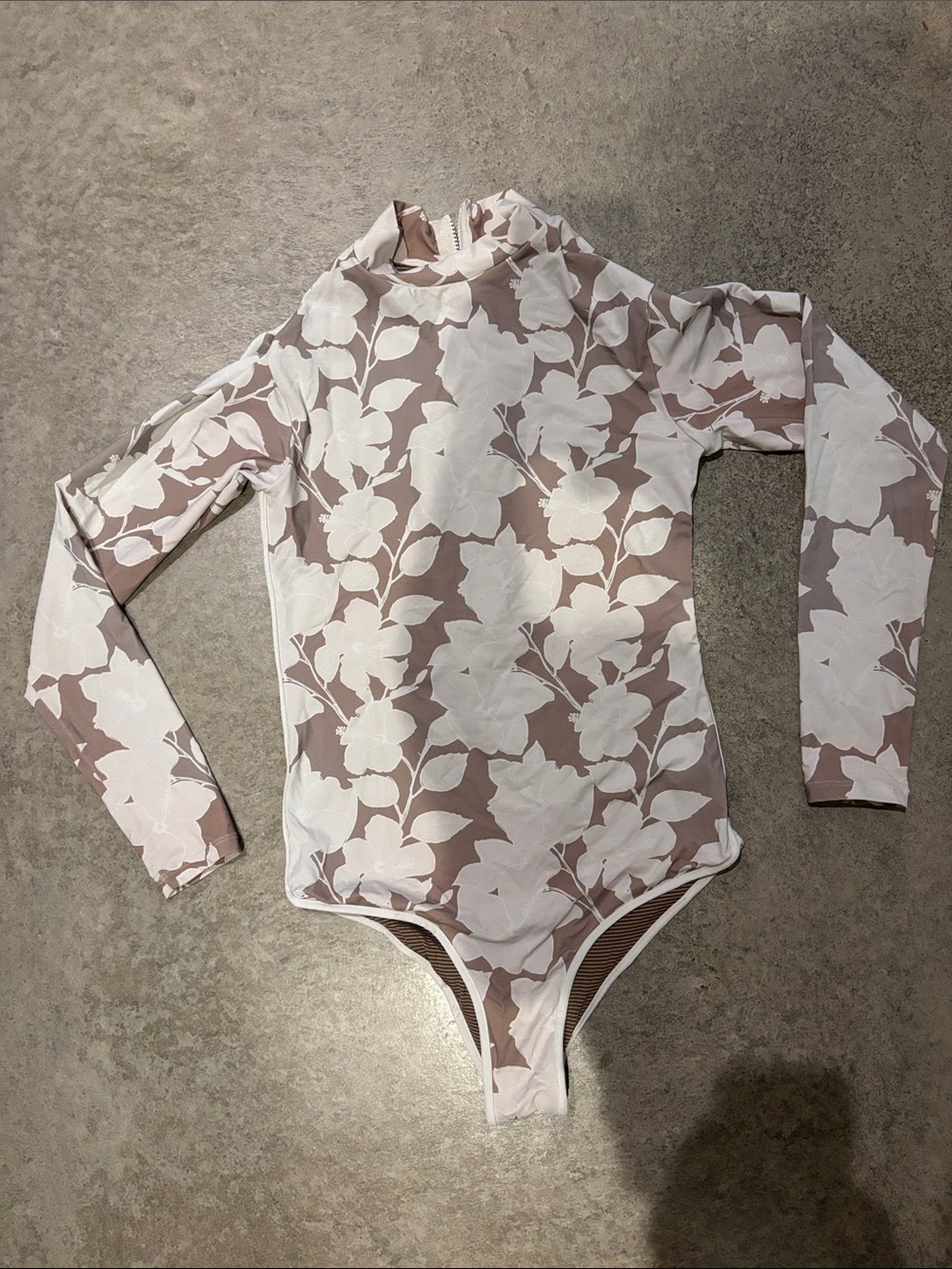 RARE Acacia Ehuakai one piece surf suit in South Pacific print
